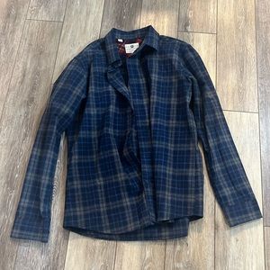 Blue plaid Steel & Jelly Button down shirt